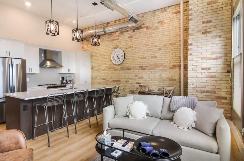 Traverse City House | Golden Lofts Unit 2 Downtown Traverse City 1bd 1ba
