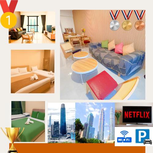 Imbi Apartment | Golden New Nest INN 金巢新旅居!near THE Exchange TRX & Bukit Bintang & Pavilion & Suria KLCC INCLUDING SWIMMING POOL