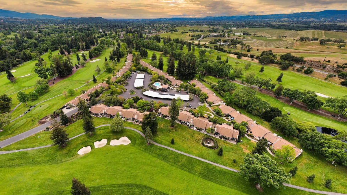 Napa Condo | Golf Course Villa in Napa Valleys Silverado Resort secluded wine county retreat