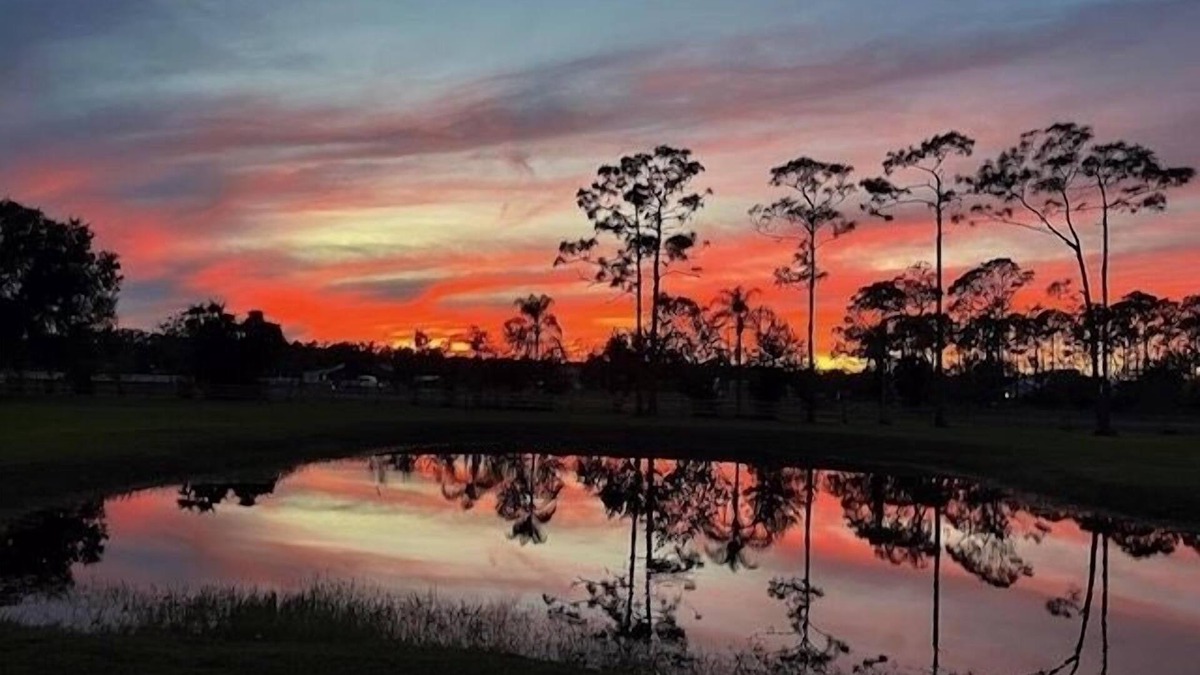 Jacarandas House | Golfers Paradise. Gorgeous sunsets having cocktails on your private lanai.