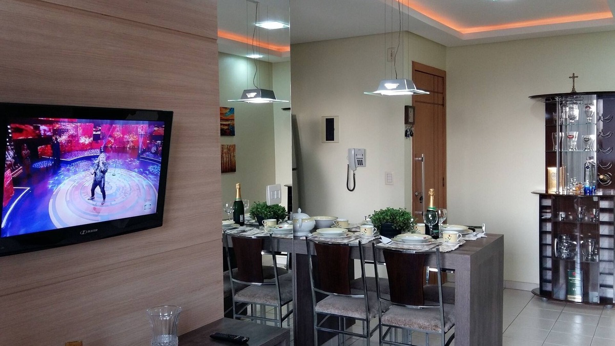 Jardim Goias Apartment | Good APT 2 Bedrooms, 2 Garages, 2 Tvs, Elevator, Front Flamboyant Park