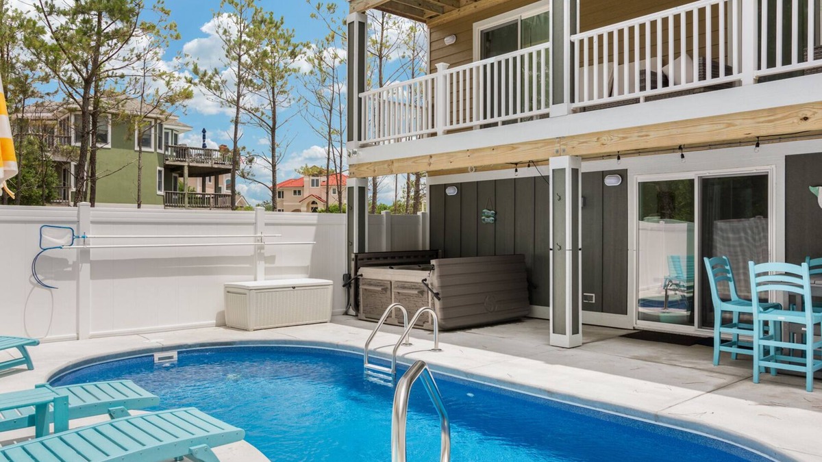 Monteray Shores House | Good To Be Back: Soundside, Private Pool & Spa, Great Community Amenities
