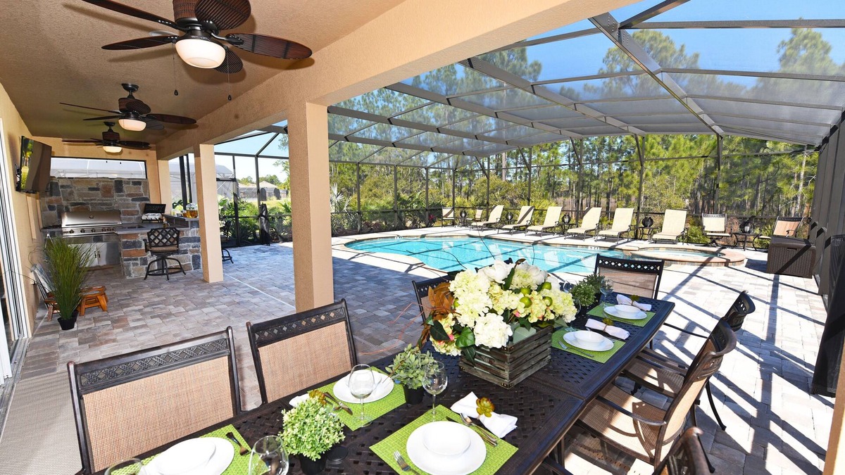 Watersong House | Gorgeous 7 Bed Gated Pool Home at Watersong Resort