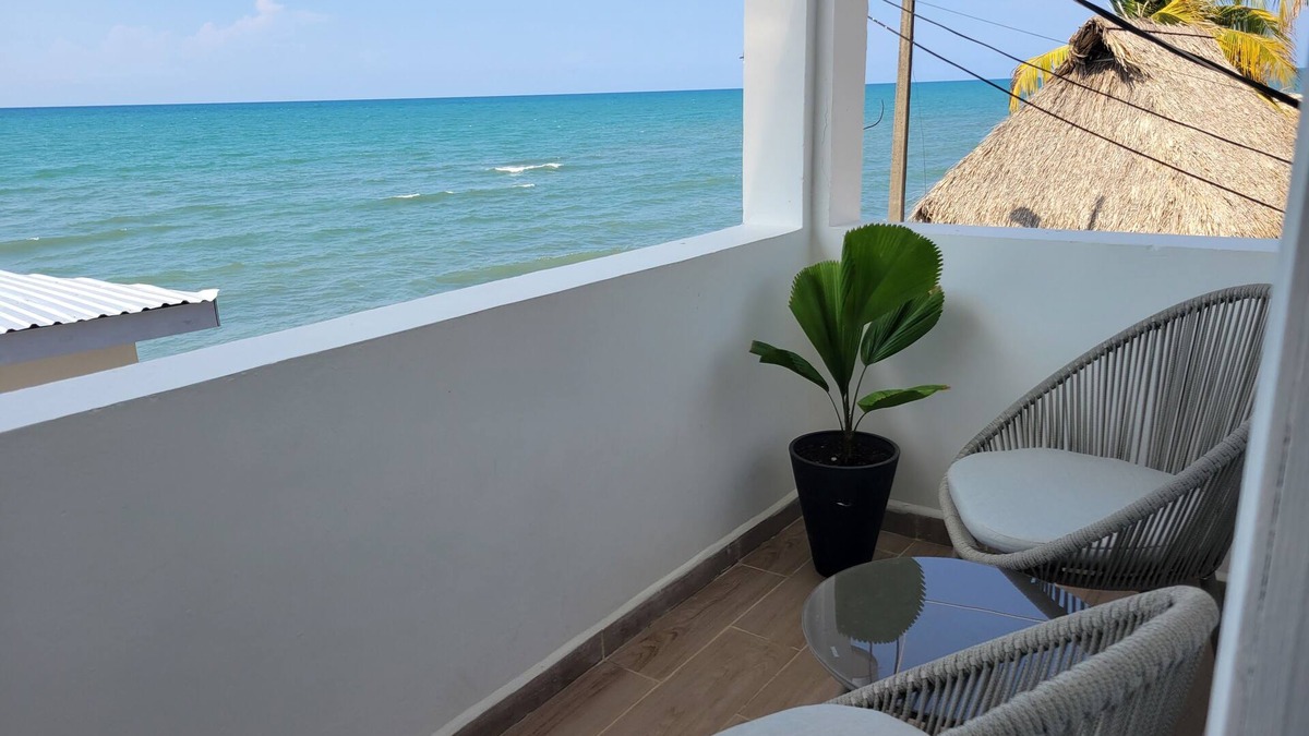 Sector 2 Hotel | Gorgeous double room with Caribbean view next to PASEO, parking, balcony netflix