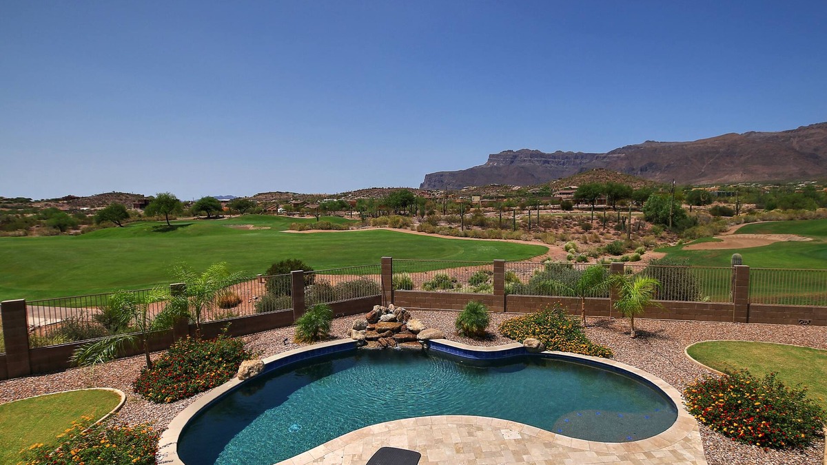 Gold Canyon House | Gorgeous Golf Course Home in Gold Canyon with Private Pool and Mt Views