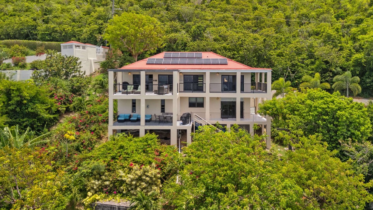 Estate Frenchman Bay House | GORGEOUS! Hilltop Villa - Amazing Views from 2 spacious decks-centrally located!