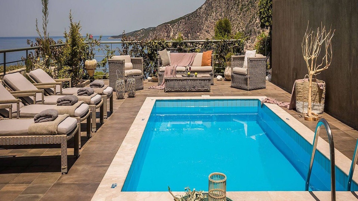 Frourion Villa | Gorgeous Kefalonia Villa | Villa Timothy | 2 Bedrooms | Seafornt | Spectacular.