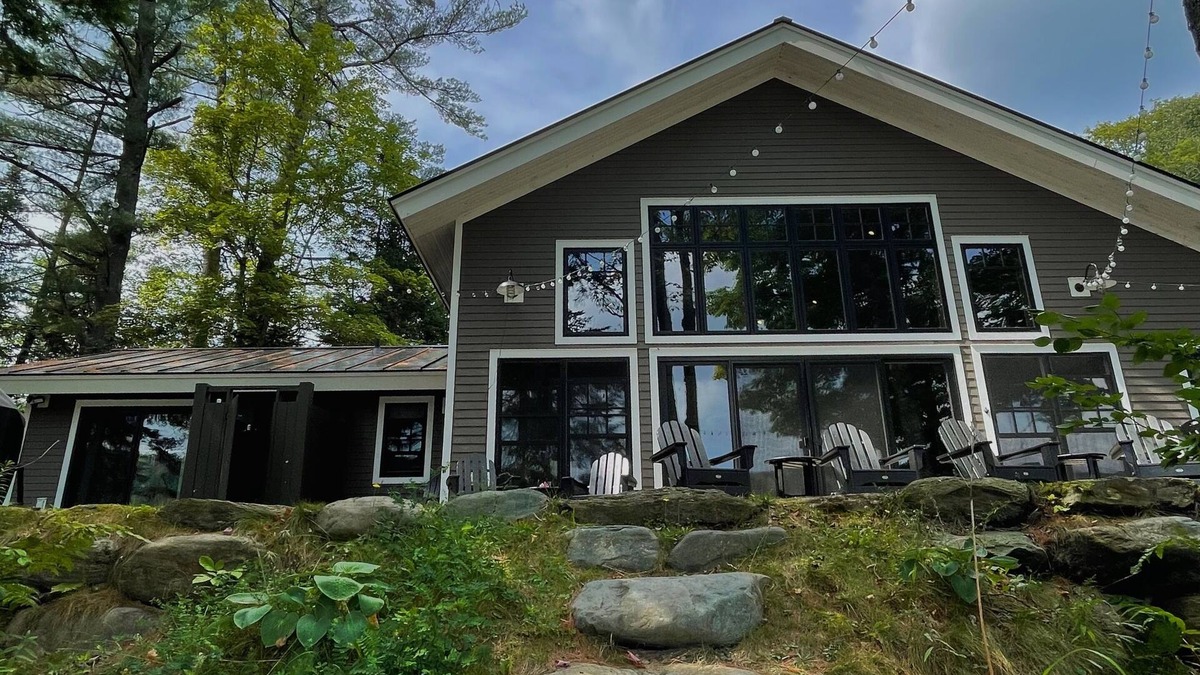 Green Mountains House | Gorgeous lakefront home on private wooded lot, close to Stowe and Jay Peak
