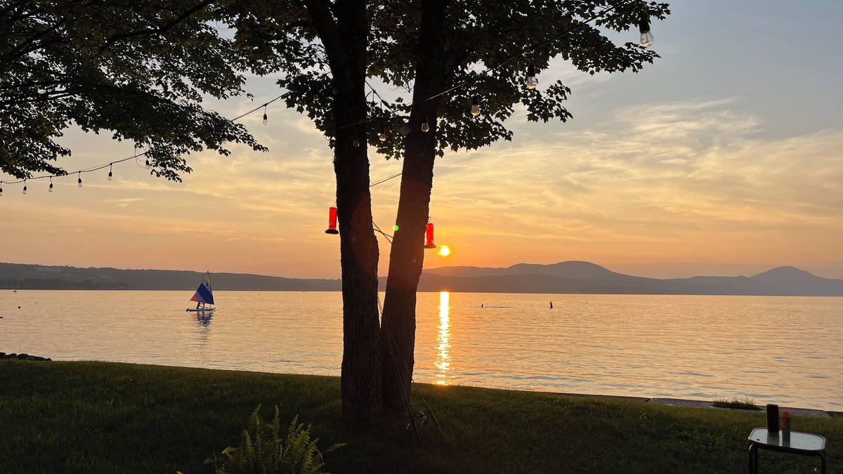 Newport House | Gorgeous one level, 3 bedrooms, 2 full bath living right on Lake Memphremagog!