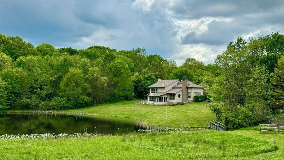 Grove City Other | Gorgeous Rural Escape on 14 Acres with Pond