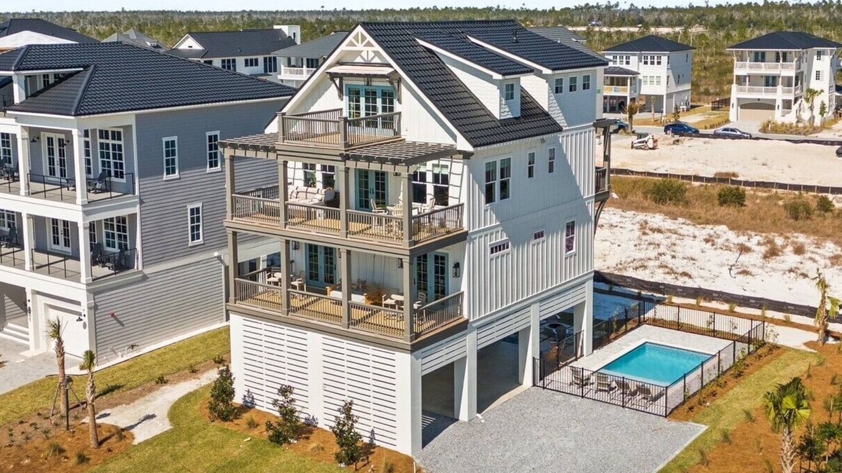 Bay County House | Gorgeous Sugar Sands Home, Private Pool, Amazing Views, Mexico Beach