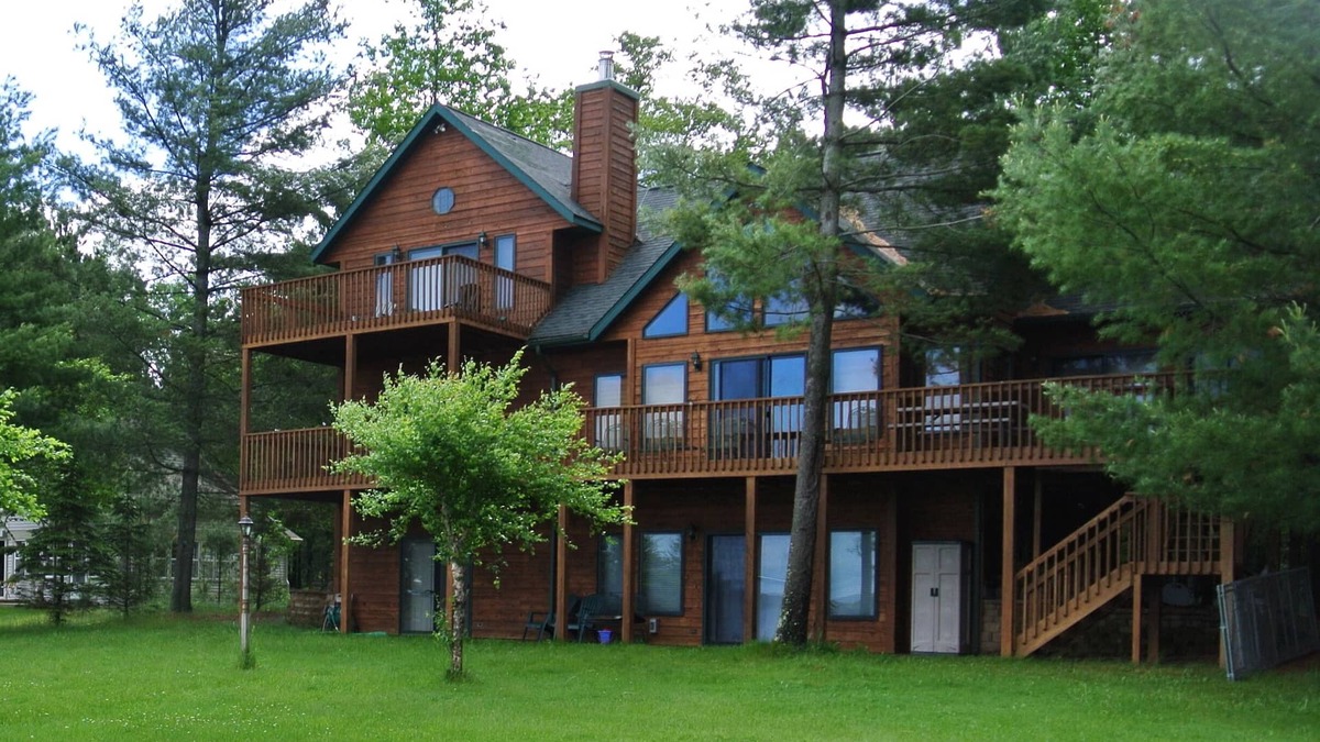 Shell Lake Cabin | Gorgeous Sunset View & Sandy Beach on Shell Lake with Game Room!
