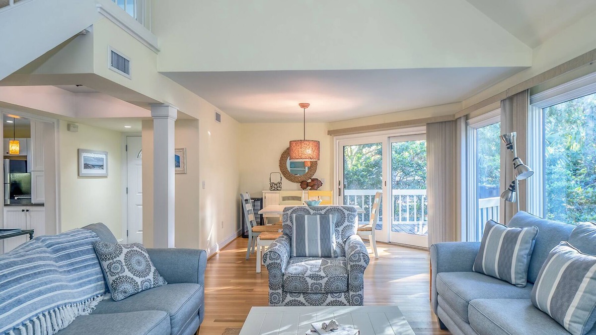 Spinnaker Beachhouses House | Gorgeous Updated Spinnaker! Walk to Beach, Club, Pools! 5 Stars! Amenity Cards!