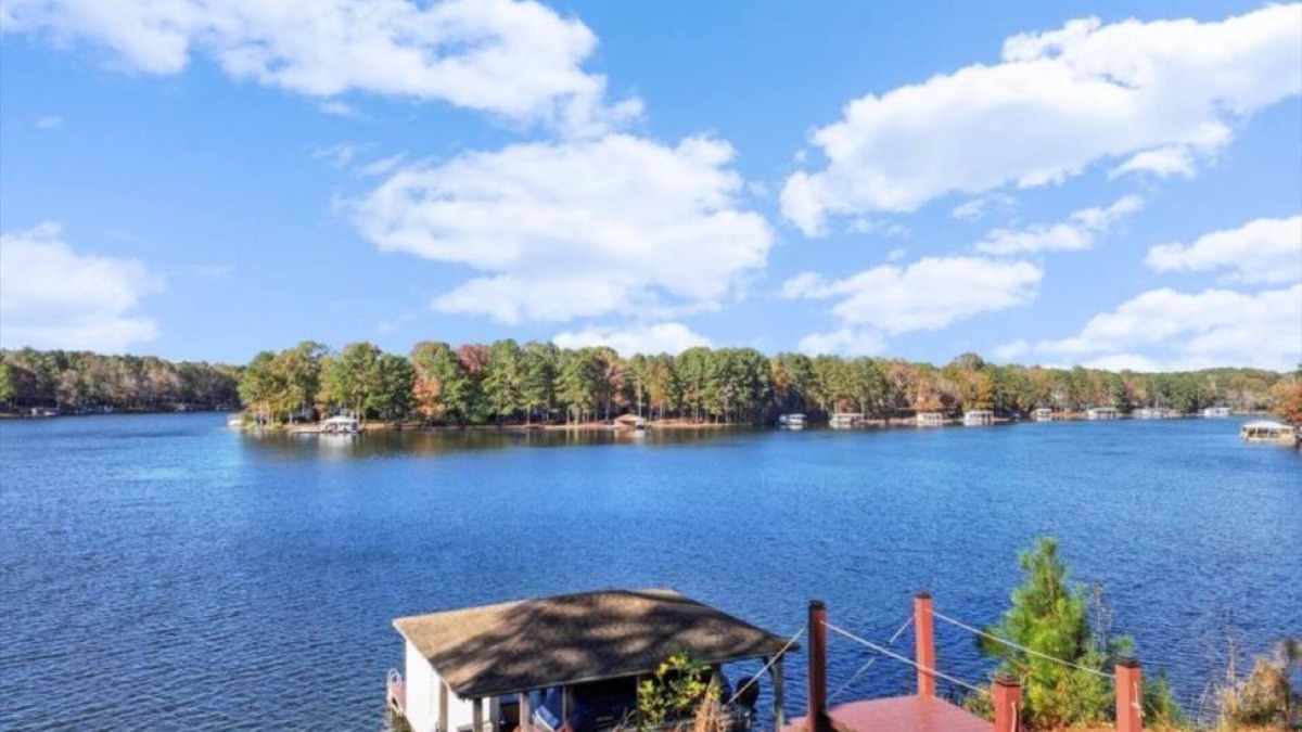 North Shore Acres House | Gorgeous views on large cove just off Main Lake.