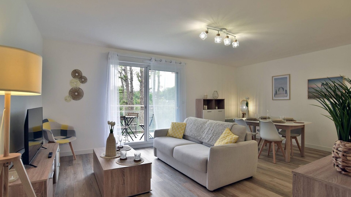 Matignon Apartment | Gortoz pell Matignon - Appt 4p avec terrasse