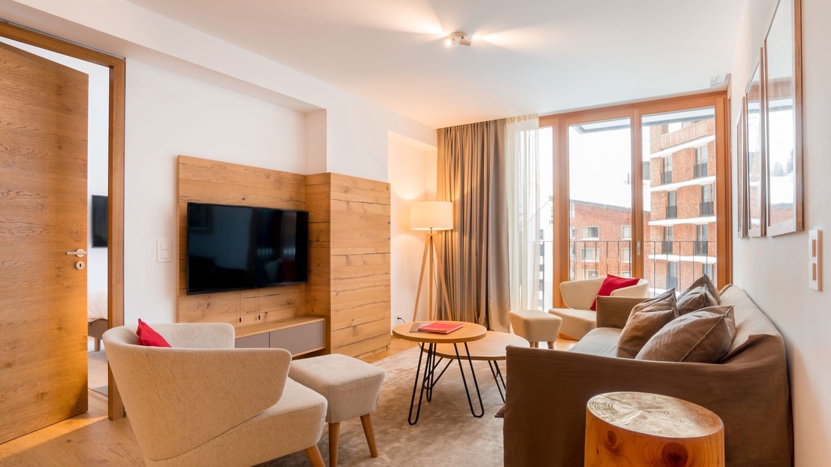 Andermatt Apartment | Gotthard Hotel Apartment, complete 2-bedrooms with hotel facilities