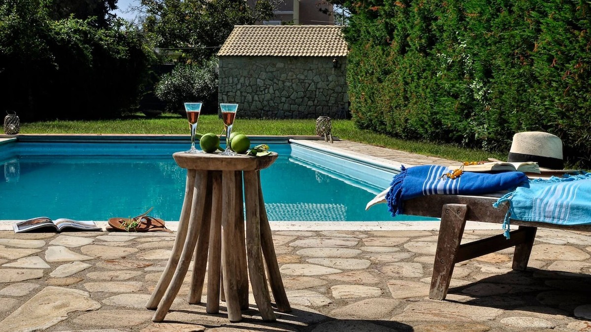 Molos Villa | Portico Verde private Villa with pool | Corfu