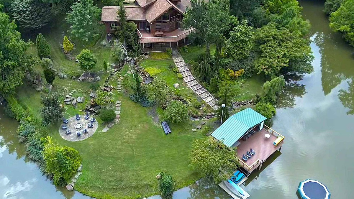 Rising Sun House | Grace Woods - Private Lake | Dock | Outdoor Space