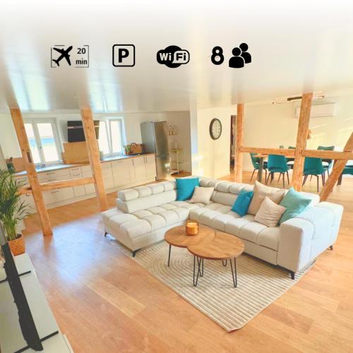 Steinbrunn-le-Bas Apartment | Grand appartement chaleureux