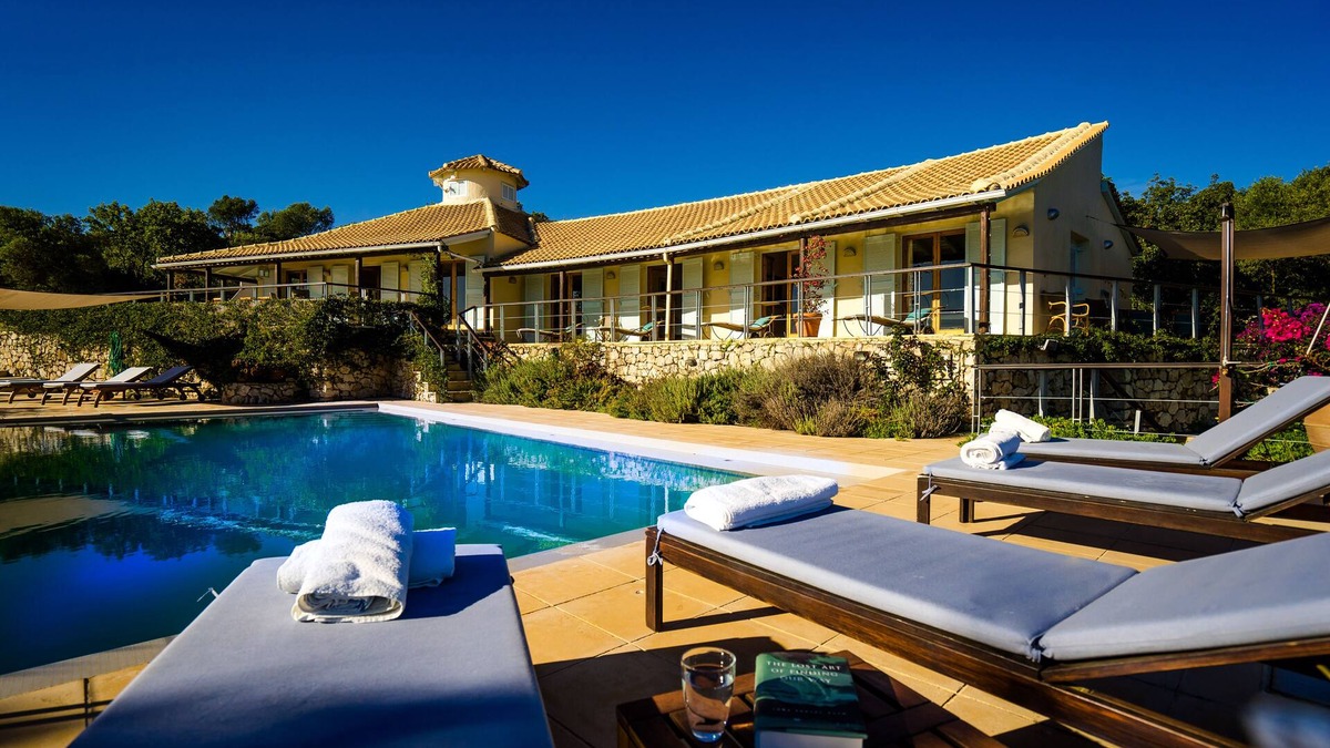 Elation Villa | Grand Designs featured villa, large private pool with panoramic sea views