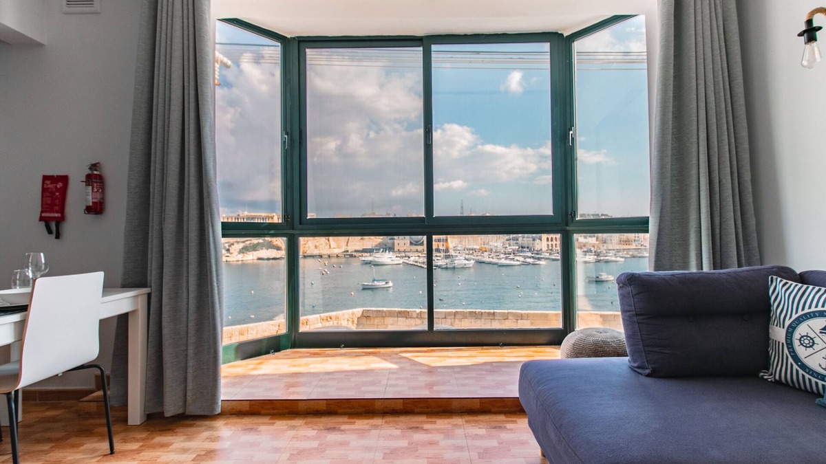 Birgu Apartment | Grand Harbour View