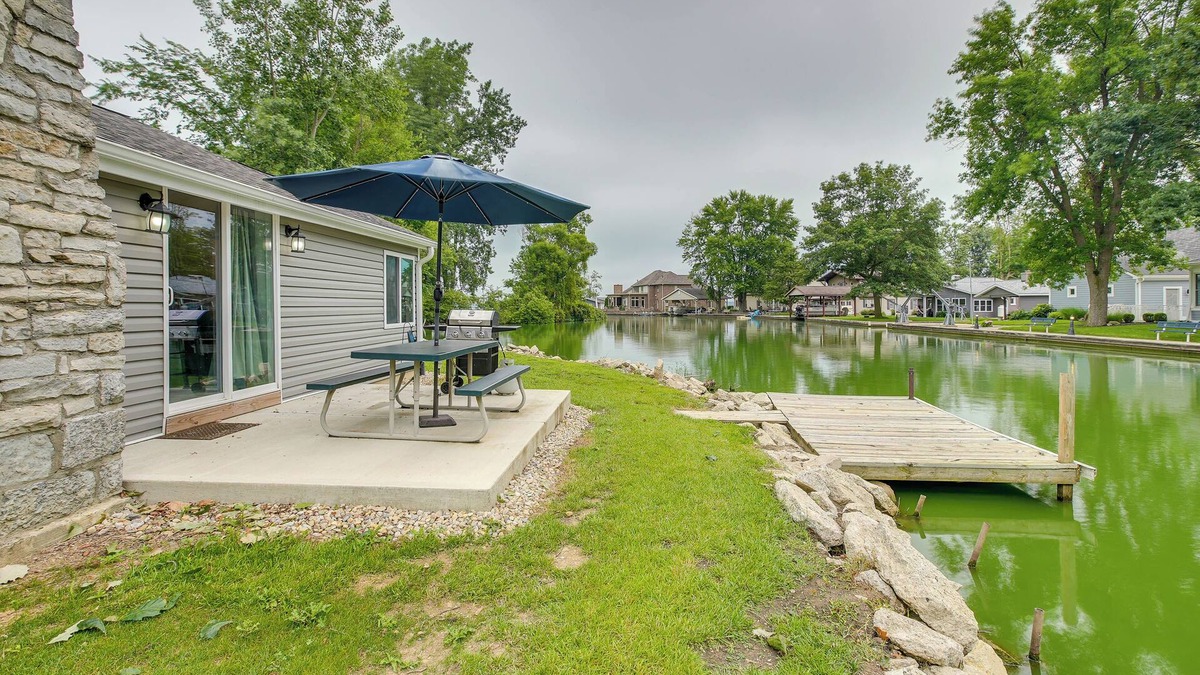 St. Marys Cabin | Grand Lake Cabin w/Private Dock in St Marys!