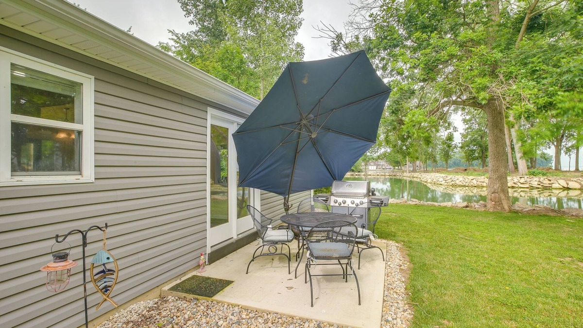 St. Marys Cabin | Grand Lake Getaway w/Boat Dock in St Marys!