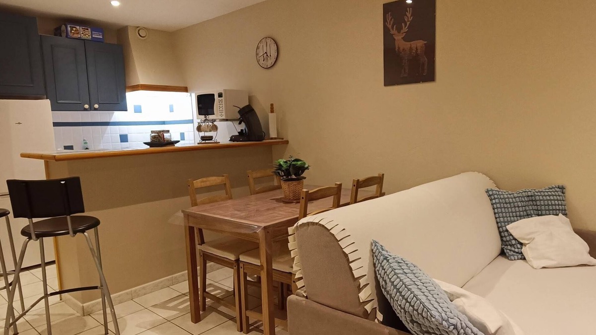 Barcelonnette Apartment | Grand Studio 3 Personnes Idéalement Placé