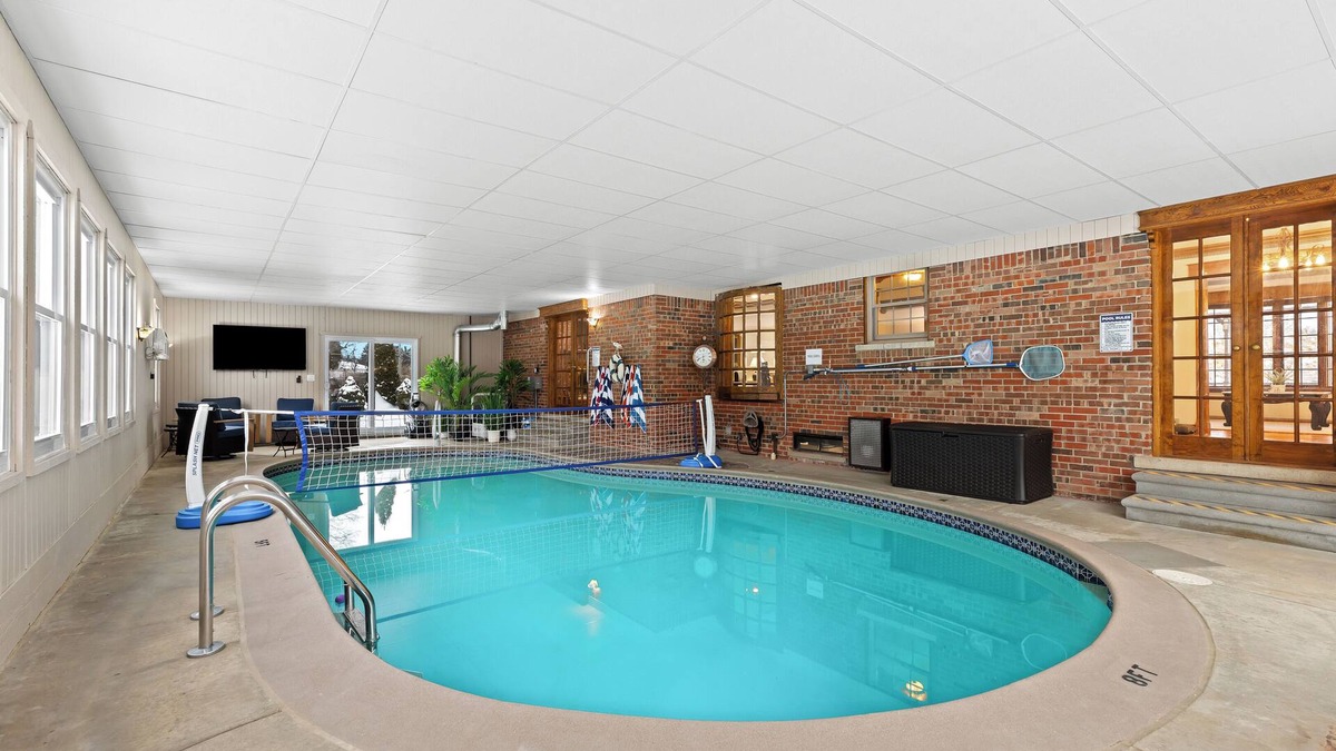 Sterling Heights House | Grandma's Fun House - Heated Indoor Pool | 5BR