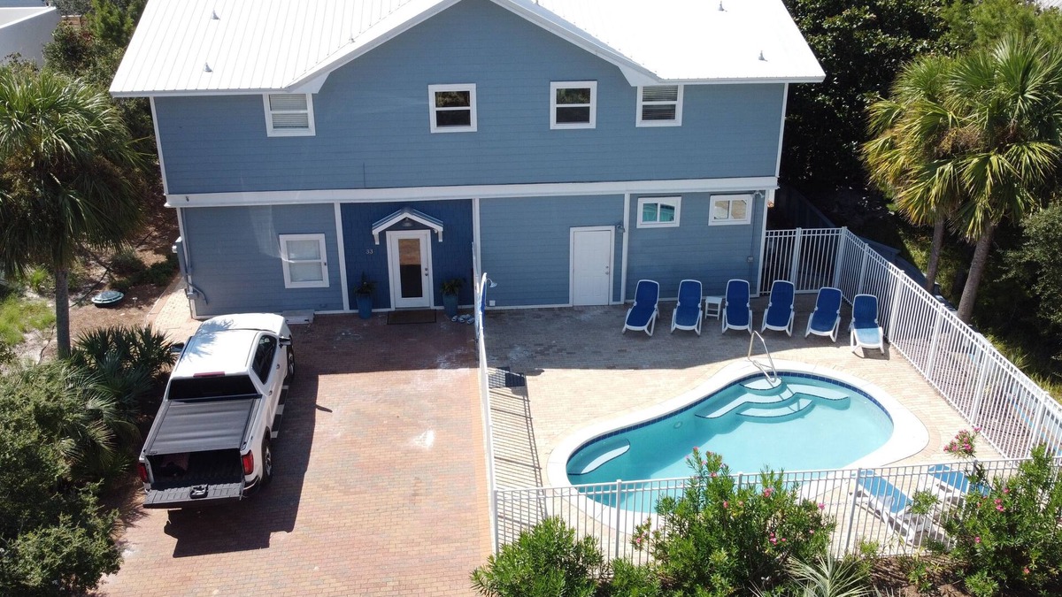 Gulf Trace House | Grayton Beach home ideal for you and your family!