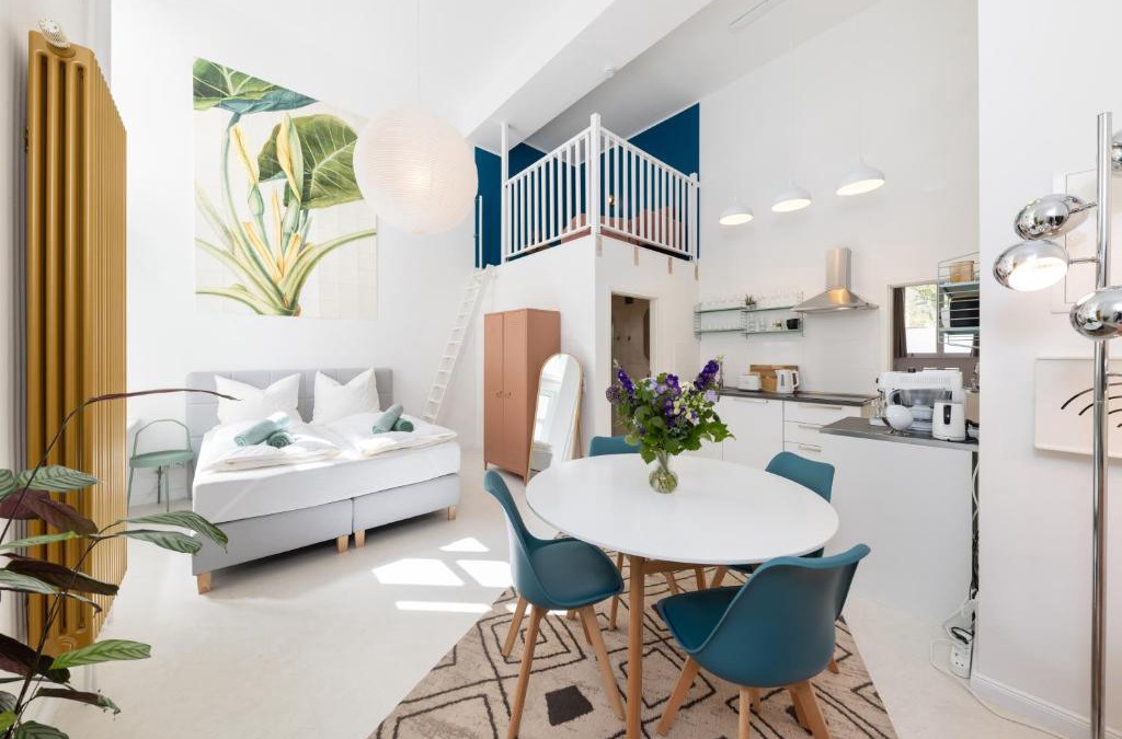 Schoeneberg Apartment | Great 2-room Loft with 2 bathrooms and 2 kitchen
