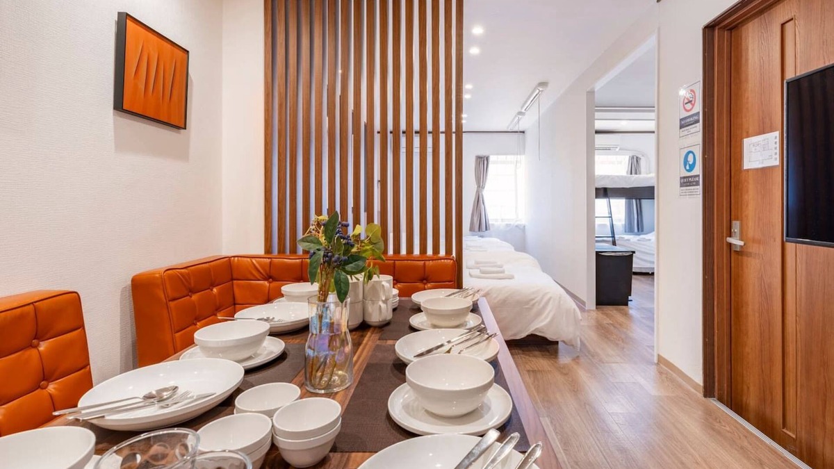 Motomatchi Apartment | Great location for sightseeing 8 minutes walk from Namba Station Accommodates up to 9 people IM2 - Ikemune Building 2F/Osaka Ōsaka