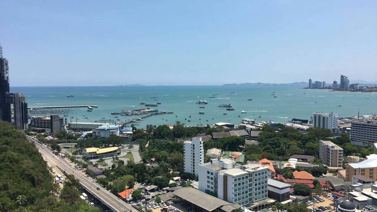 South Pattaya Condo | Great Pattaya Bay Seaview 30th Floor 1br 1bth