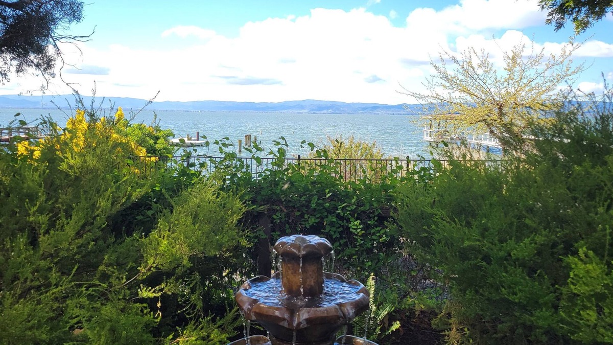 Nice Cottage | Great Price! Sunset Beach Cottage with Lovely garden, beach, and boat dock!