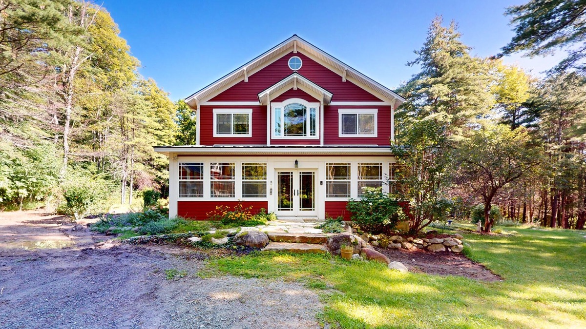 North Lake George House | Green home near beach & hiking trails with firepit, fireplace, beautiful views