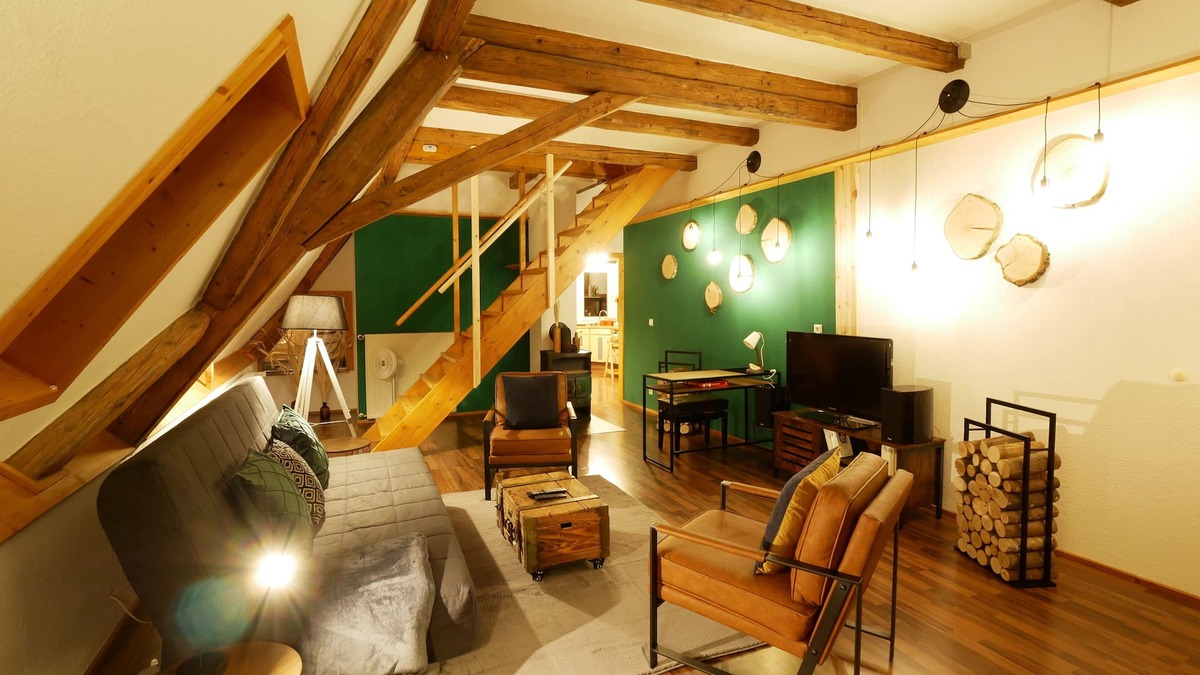 Fluorn Apartment | Green Loft Black Forest 120sqm