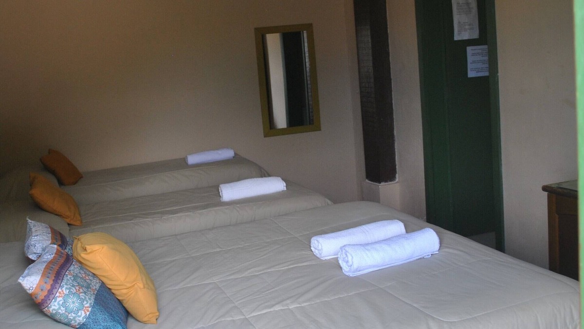 Jaguaribe Cabin | Green Quadruple Room