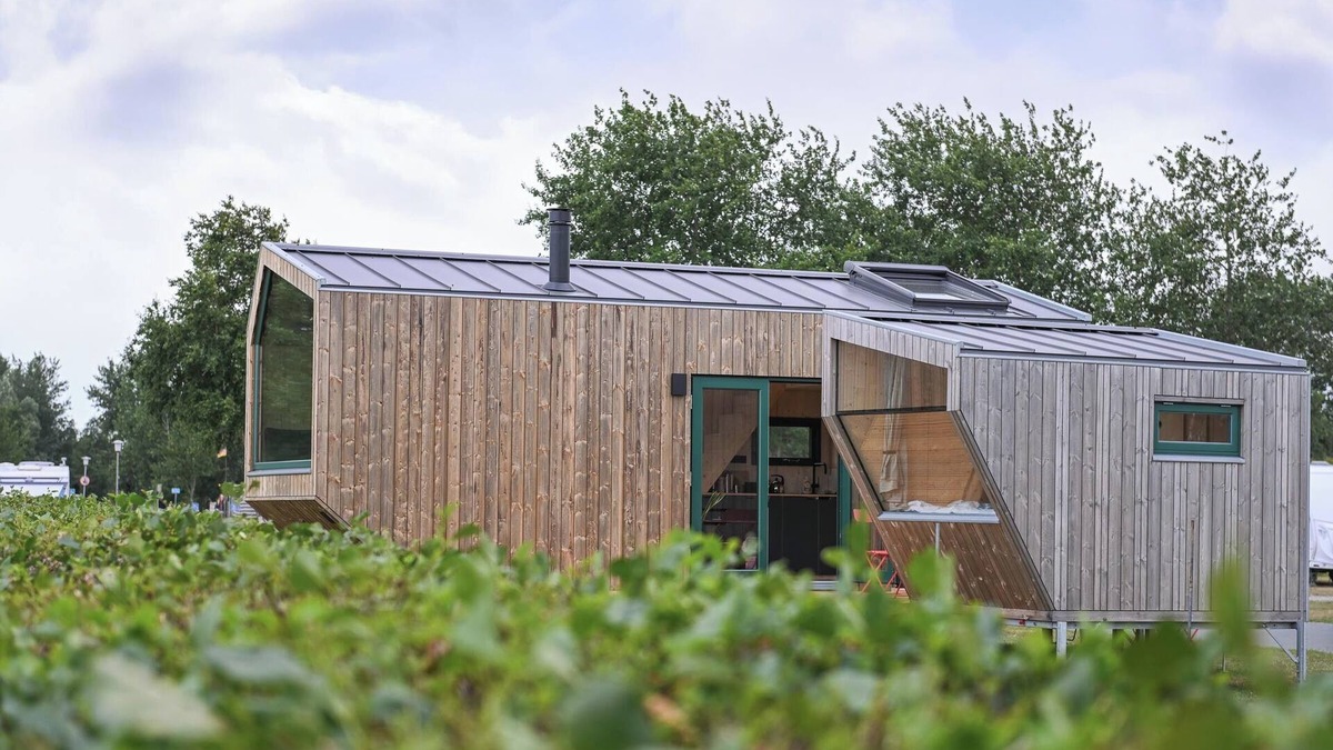 Schillig House | Green Tiny House Connect 4 with Sleep Space - your retreat by the North Sea