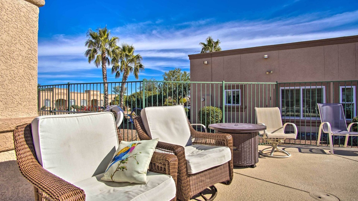 San Ignacio Vista II Estates Apartment | Green Valley Studio in 55+ Community!