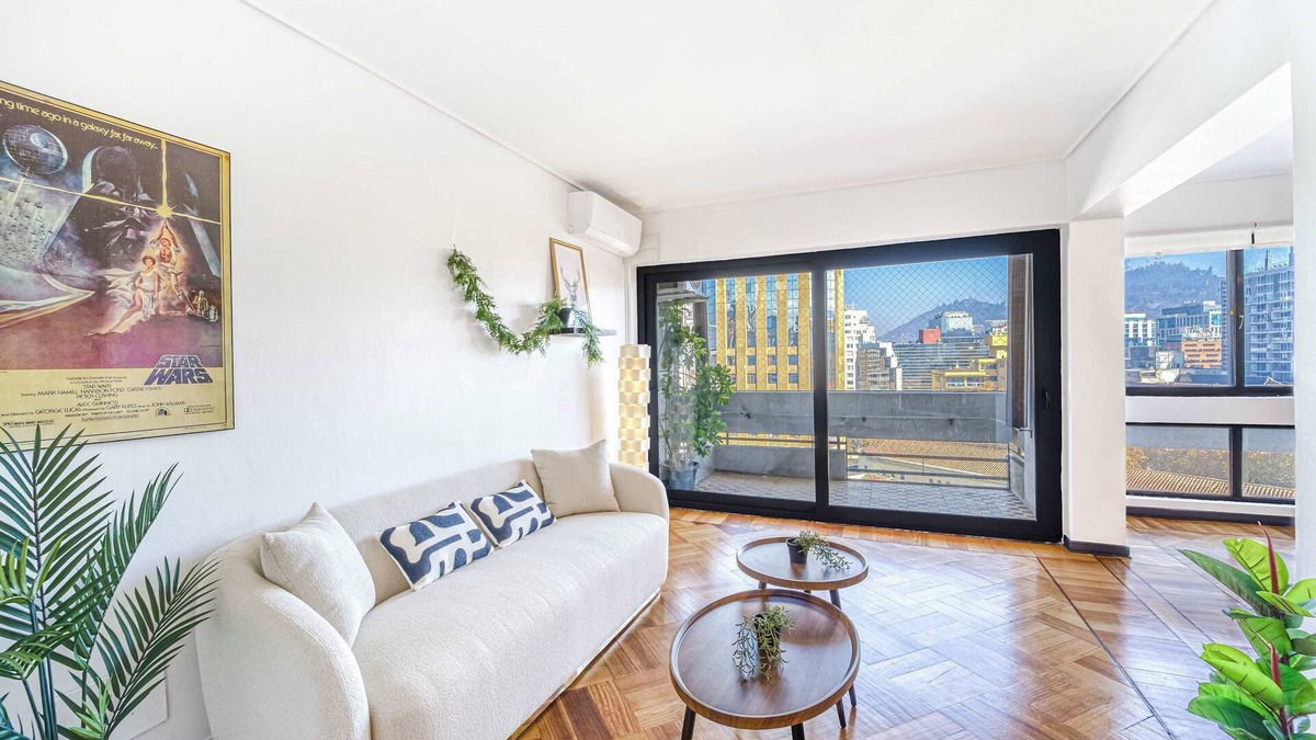 Providencia Apartment | Greenlight Tobalaba 3D, Wifi & Parking