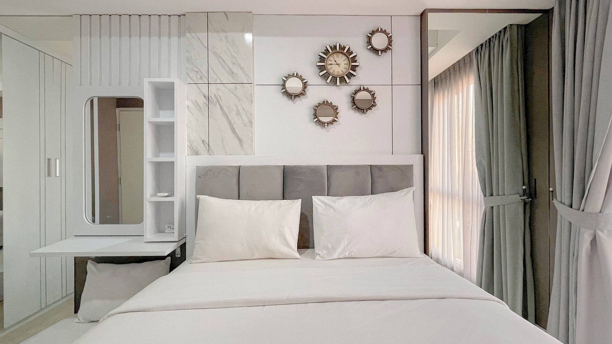 Biringkanya Apartment | Grey Toned 1Br Apartment Tamansari Skylounge Makassar