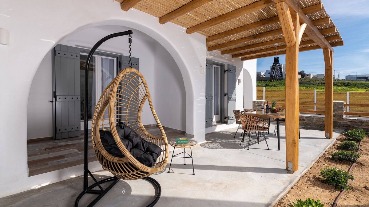Glinado House | Grey Villa - Naxian Sunset Villas complex