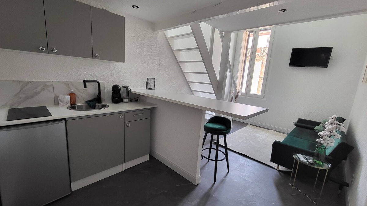 La Gare Apartment | Greyen T2 Neuf Clim Netflix Cosy Centre Ville Gare