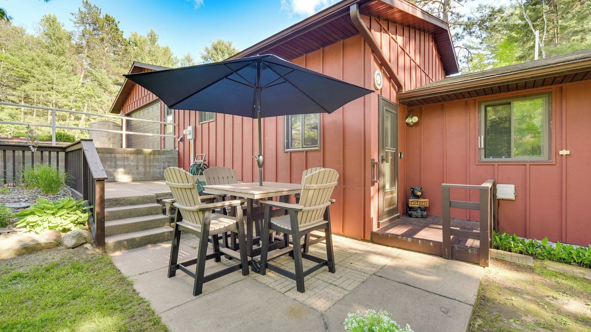 Cameron House | Grill & Fire Pit: Waterfront Cameron Retreat!