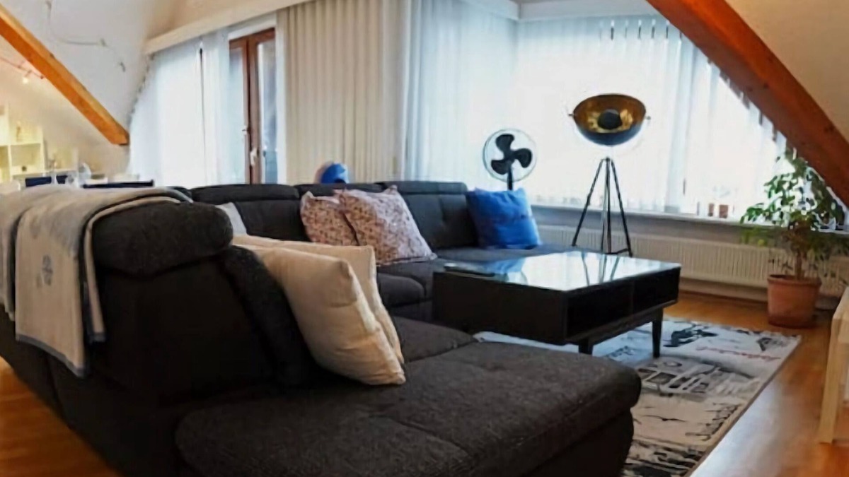 Weinheim Apartment | Große, Helle Wohnung für bis zu 6 Personen