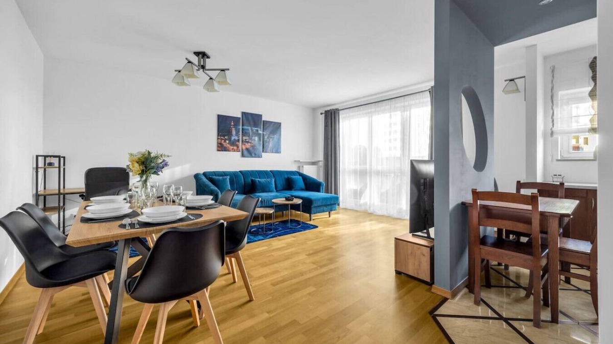 Praga Poludnie Apartment | Grochów Apt - Terrace, Parking - By Rentujemy