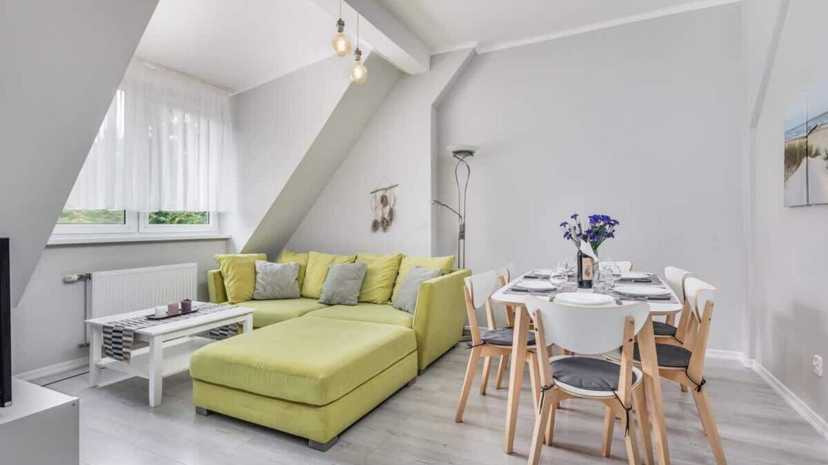 Kolobrzeg Apartment | Grodzieńska 1B | Spacious Apartment | Bathtub