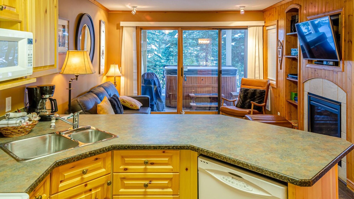 Sun Peaks Condo | Ground floor 1 bedroom condo, great location close to village centre and next to ski runs