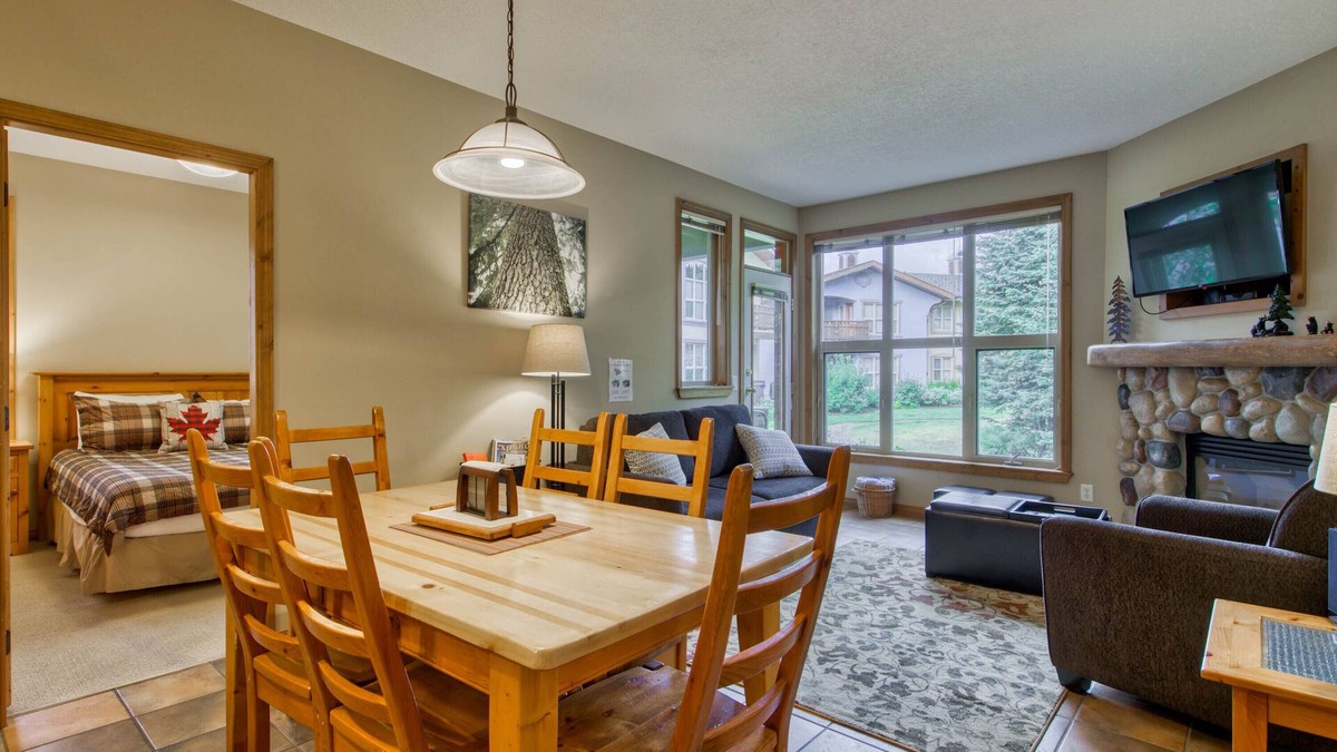 Sun Peaks Condo | Ground floor 2 bedroom condo with easy access to ski runs