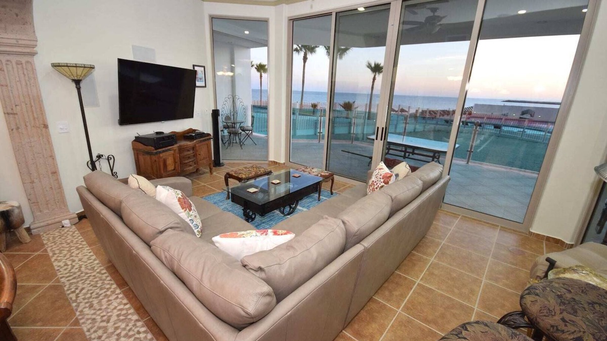 Sandy Beach Condo | Ground Floor 3 bed 3 bath Steps to Pool and Beach